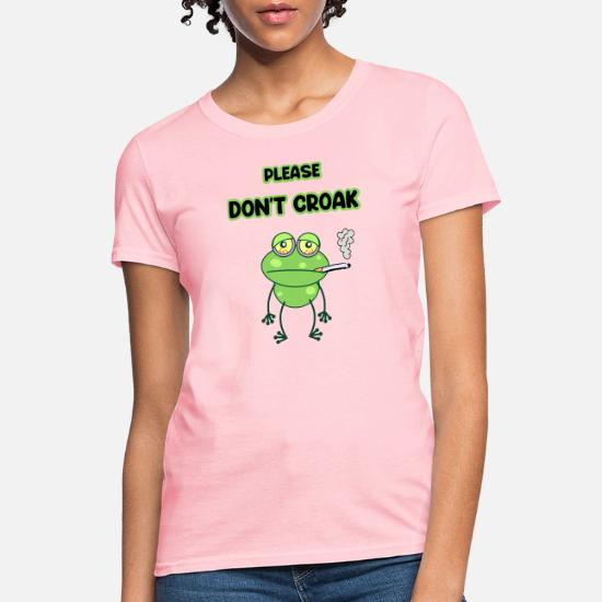 Please Don't Croak Smoking Frog' Women 